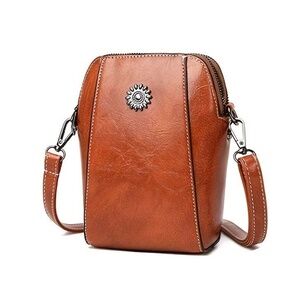 Compact Crossbody/Shoulder Bag Brown